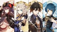 An old but effective Hu Tao team in Genshin Impact (Image via HoYoverse)